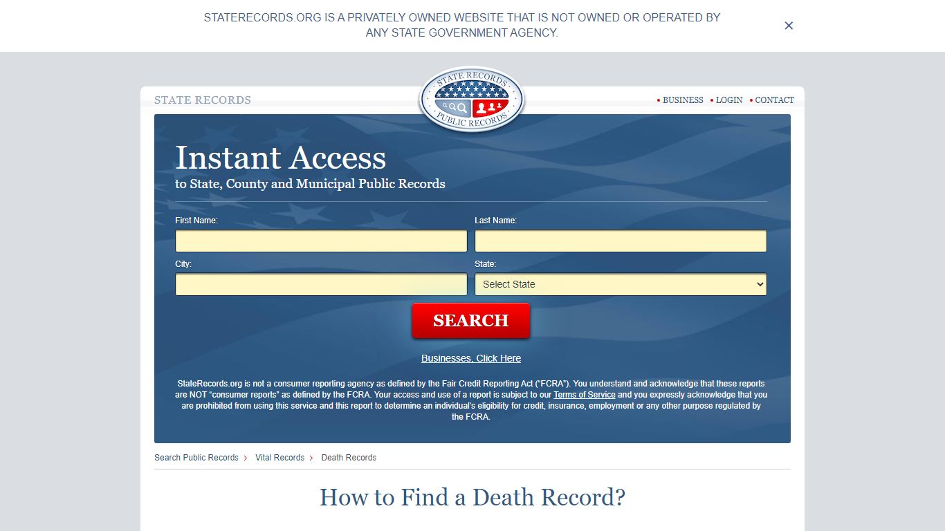 How to Find a Death Record? - State Records